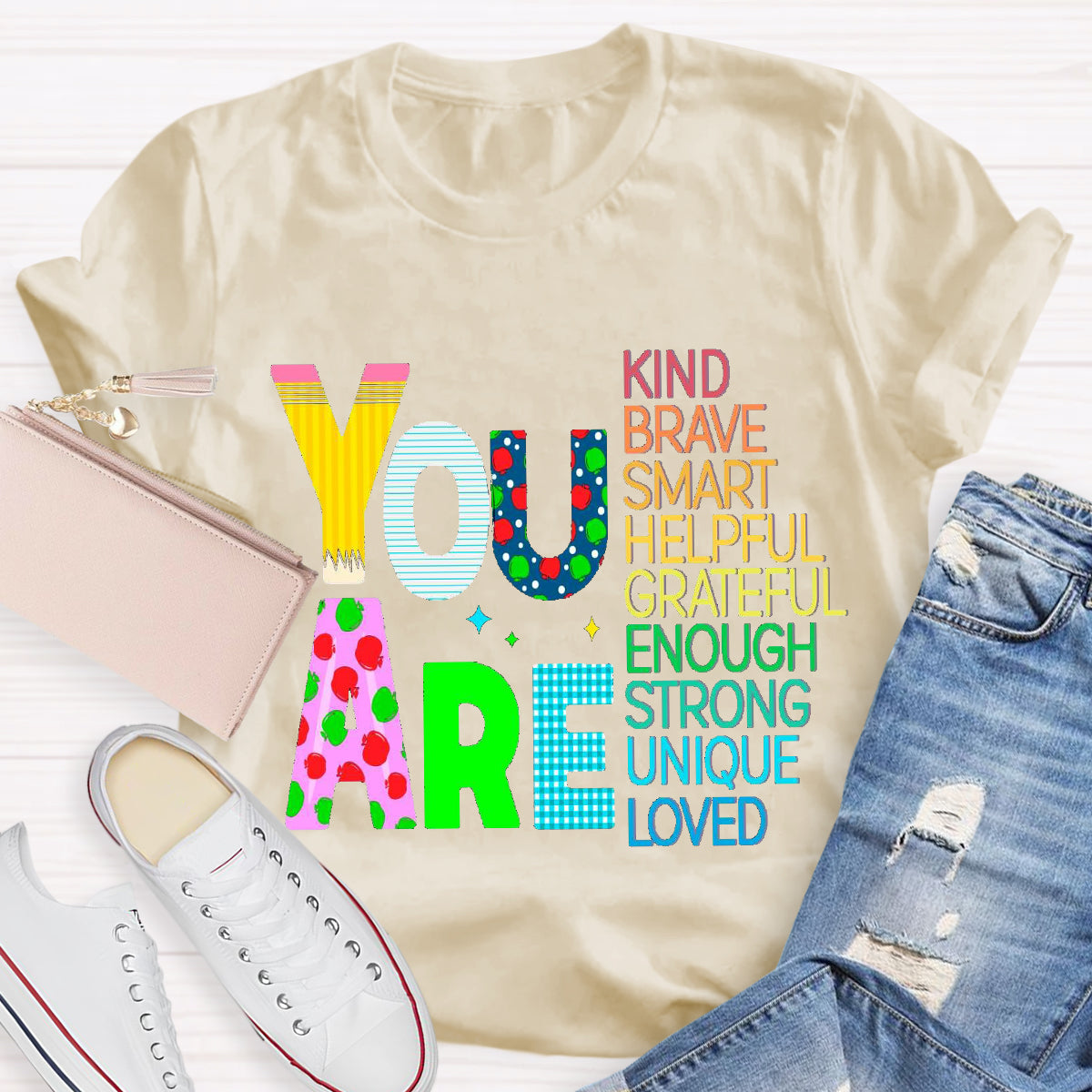 You Are Unique Loved Teacher T-Shirt