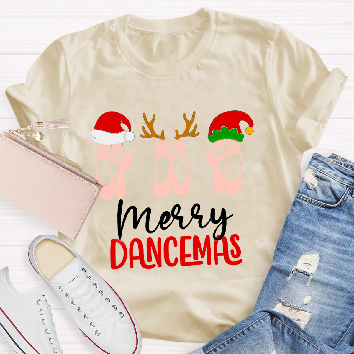 Merry Dancemas Ballet Teacher T-Shirt