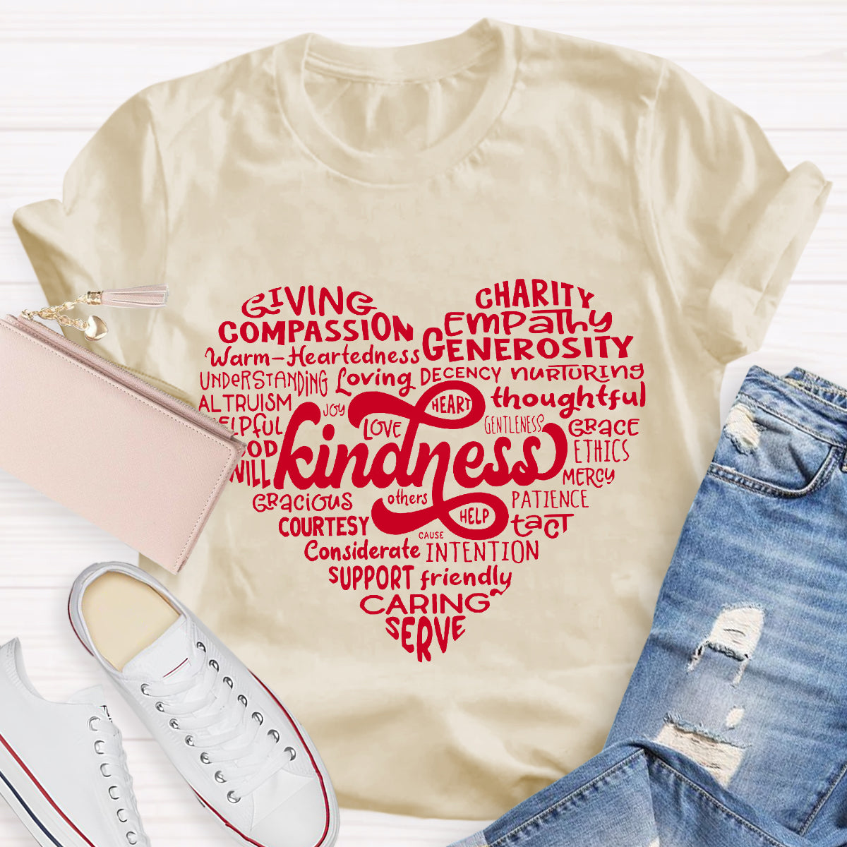 Heart Words of Kindness T-Shirt