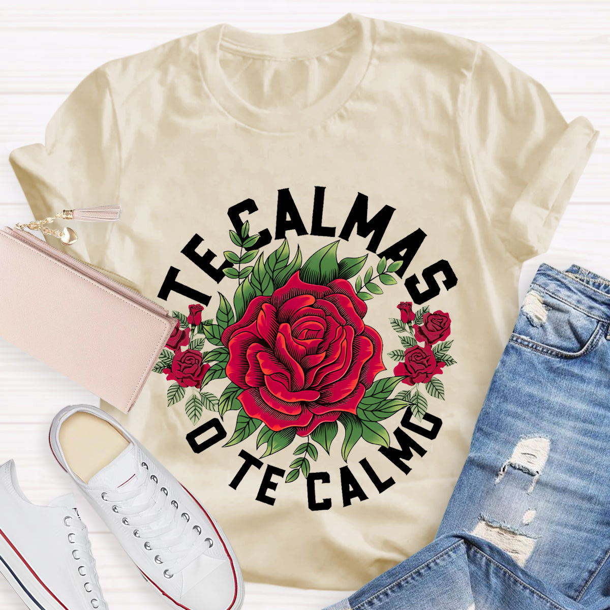 Te Calmas O Te Calmo Spanish Teacher T-Shirt