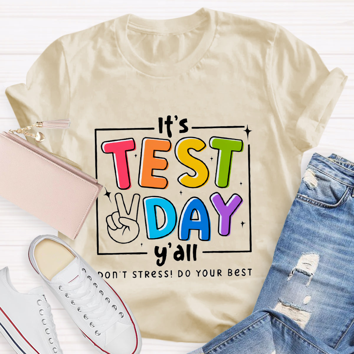 It's Test Day Teacher T-Shirt