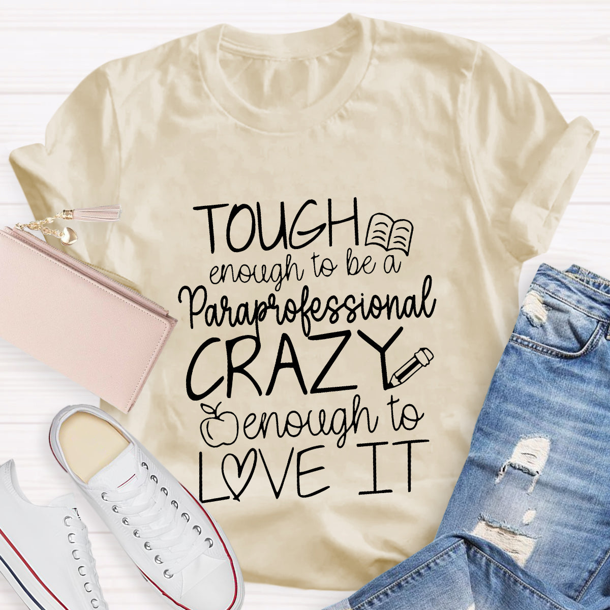 Personalized Position Tough Enough To Be A Teacher T-Shirt