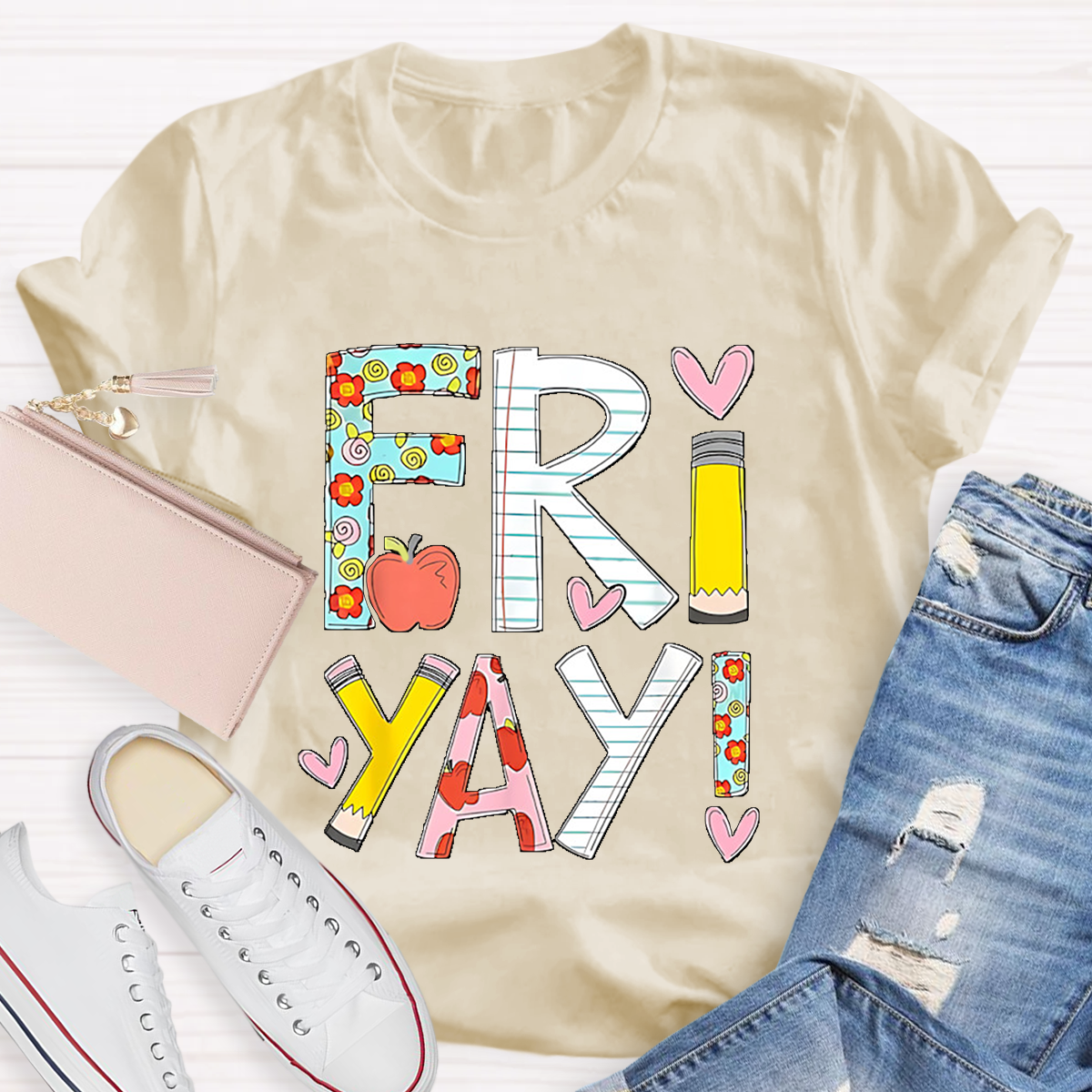 Fri Yay Teacher T-Shirt