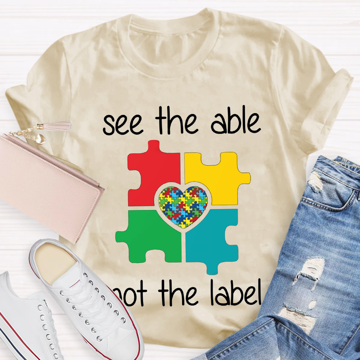 See The Able Not the Lable Special Education T-Shirt