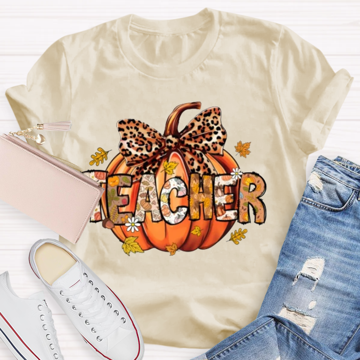 Teacher Pumpkin Teacher T-Shirt