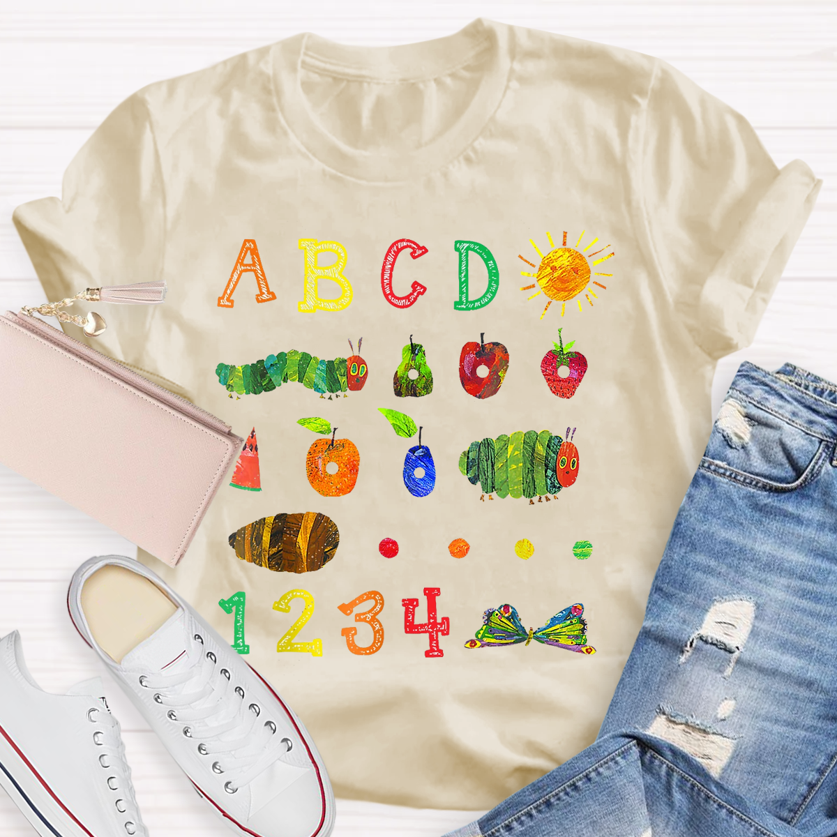 Animals Alphabet Teacher T-Shirt