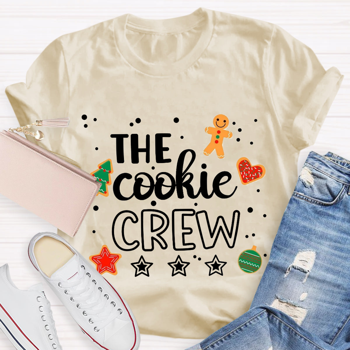 The Cookie Crew Christmas T-Shirt