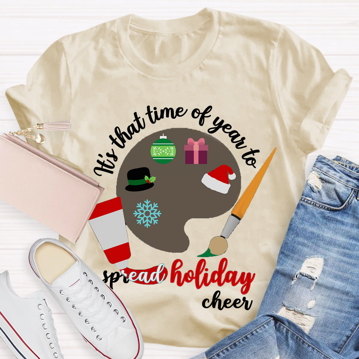 Tis Time Of Year To Spread Holiday Cheer T-Shirt