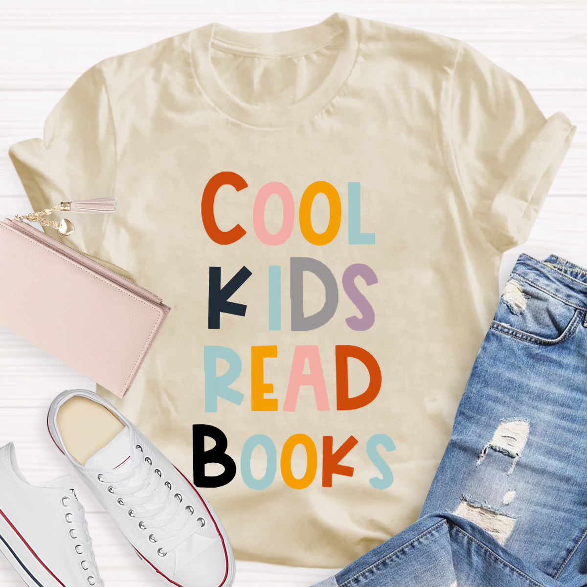 Cool Kids Read Books T-Shirt