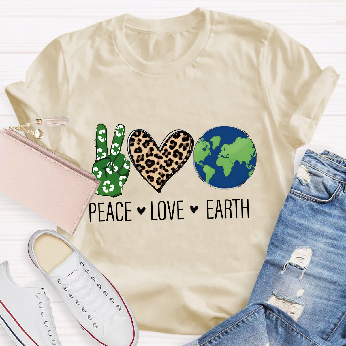 Peace Love Earth T-Shirt