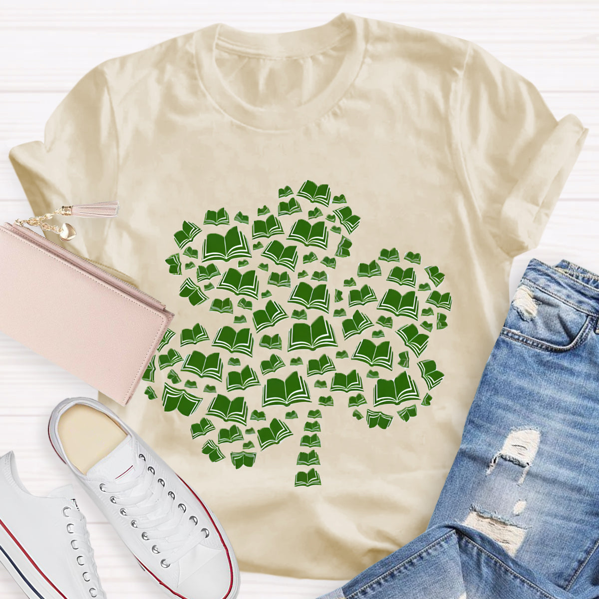 Shamrock Books Teacher T-Shirt