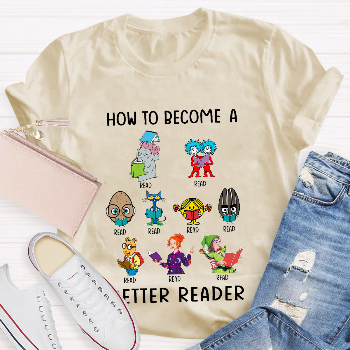 How To Become A Better Reader T-Shirt