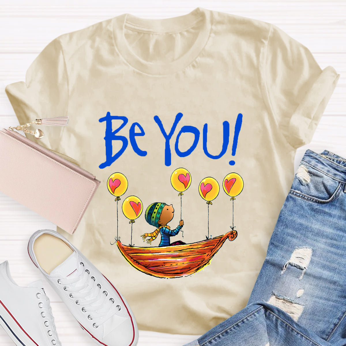 Be You Children's Books Teacher T-Shirt