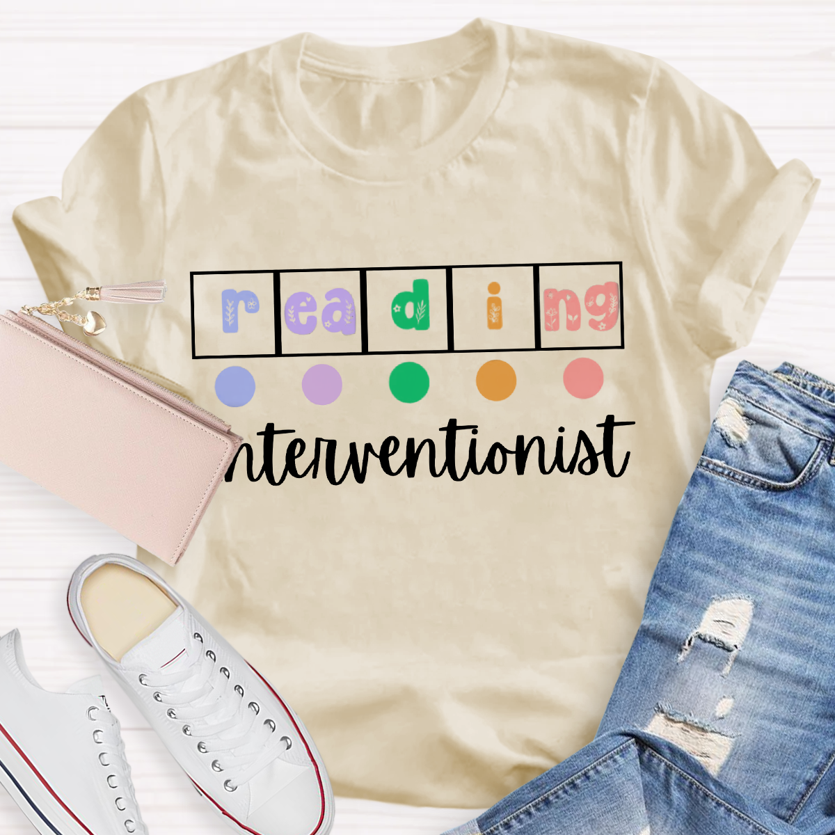 Reading Interventionist Teacher T-Shirt