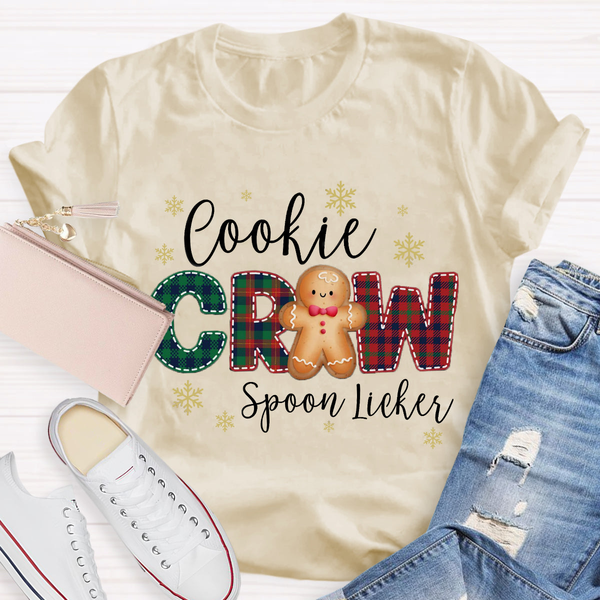 Personalized Text Cookie Crew T-Shirt