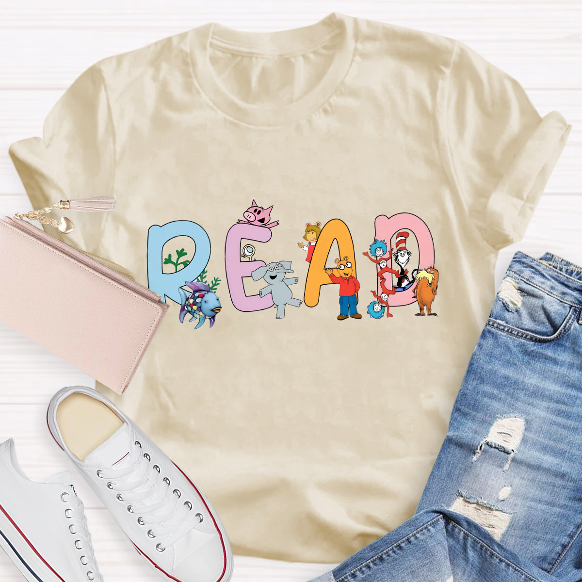 Read Children's Books Teacher T-Shirt