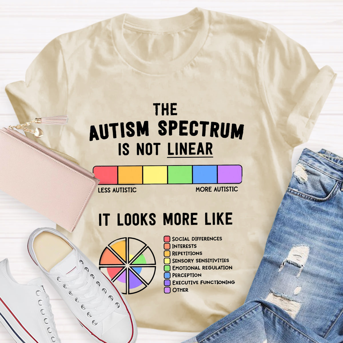 Autism Is A Spectrum Autism Awareness T-Shirt