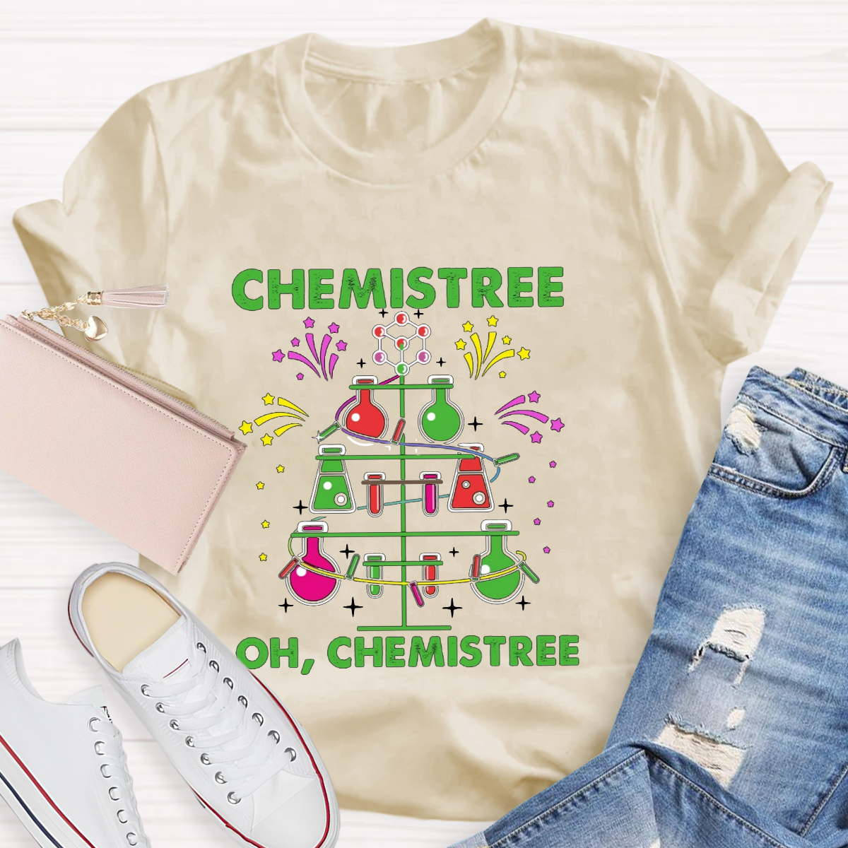 Chemistree Funny Science Teacher T-Shirt