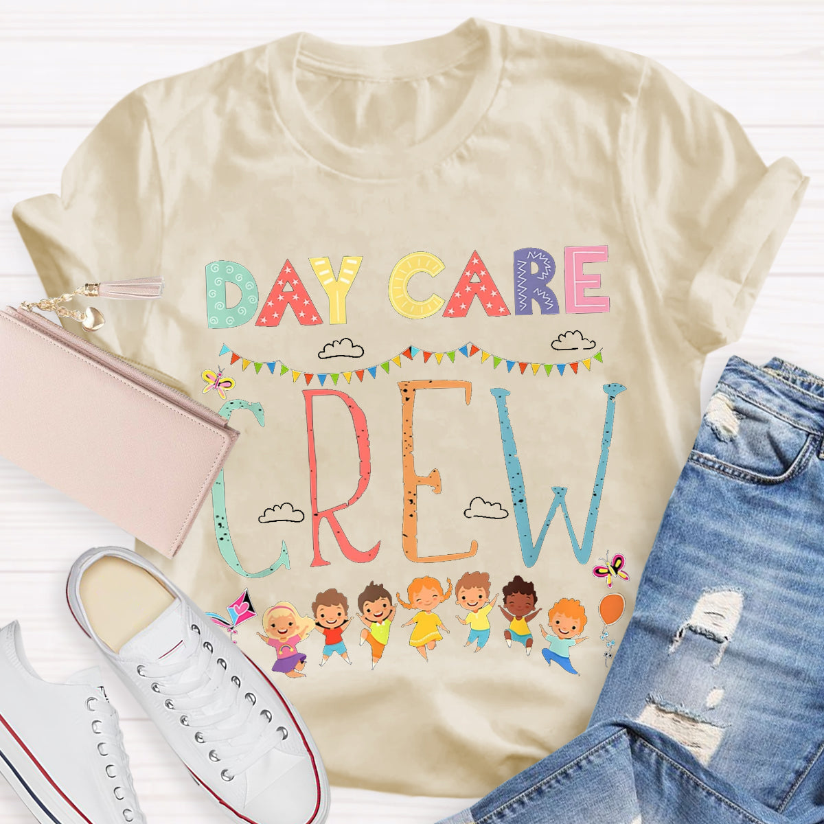 Day Care Crew Teacher T-Shirt