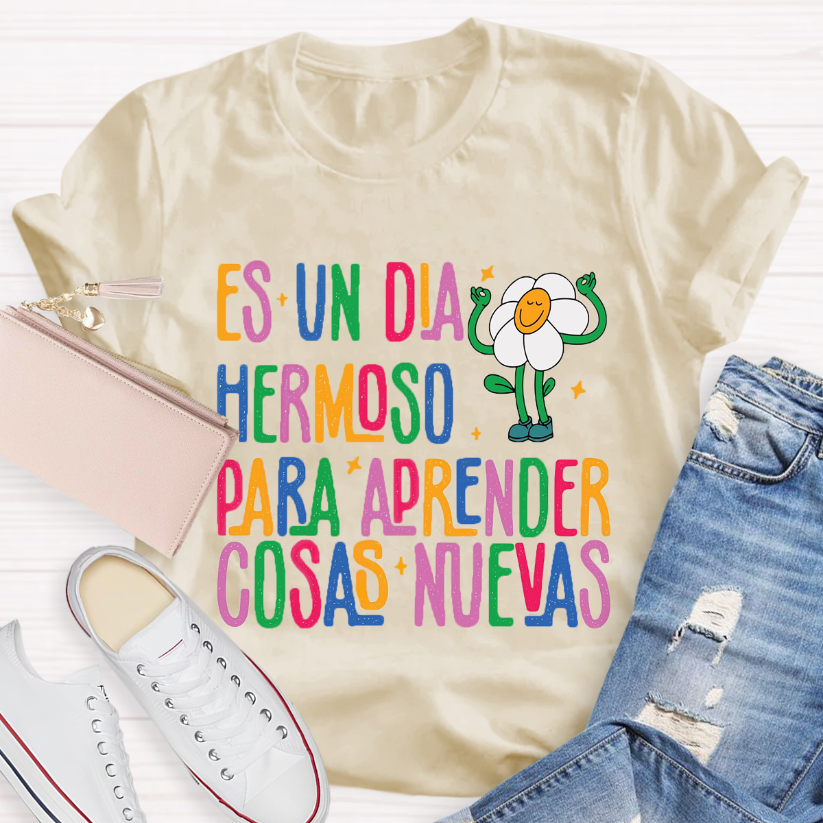 Cosas Nuevas Bilingual Teacher T-Shirt