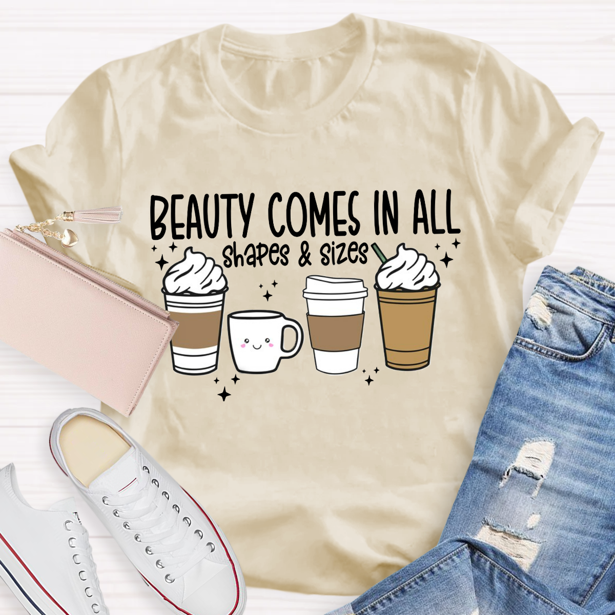 Beauty Comes In All Shape And Sizes T-Shirt