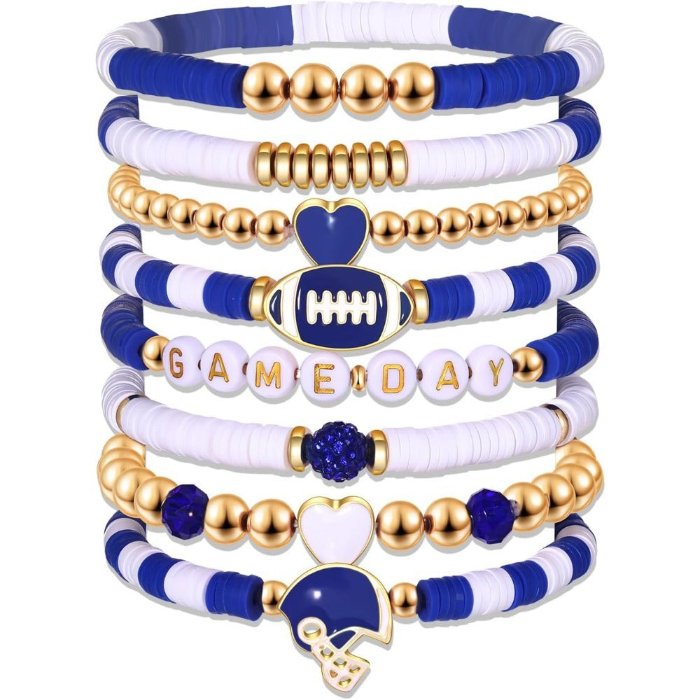 Game Day Football Bracelet