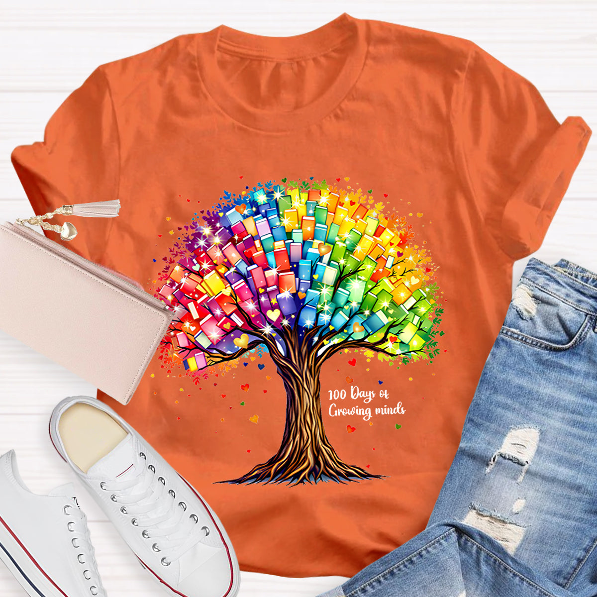 100 Days Of Growing Minds T-Shirt