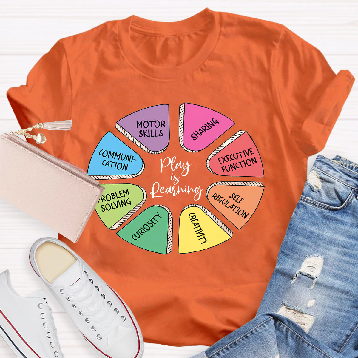 Play Is Learning More Skills Teacher T-Shirt