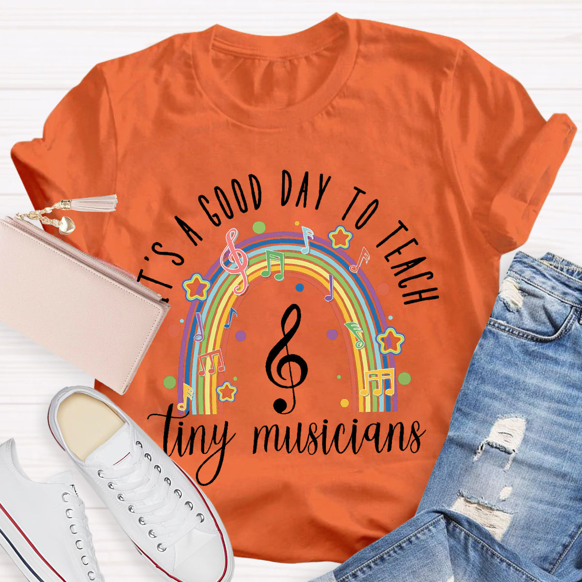 It'S A Good Day To Teach Tiny Musician Music Teacher T-Shirt