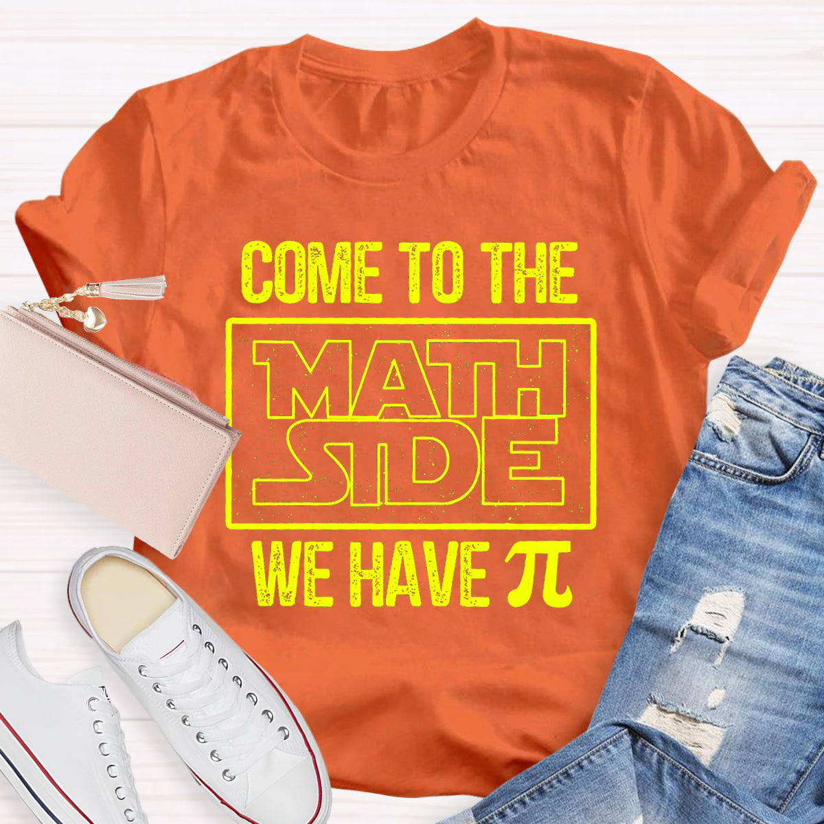 Come To The Math Side We Have Pi Math Teacher T-Shirt