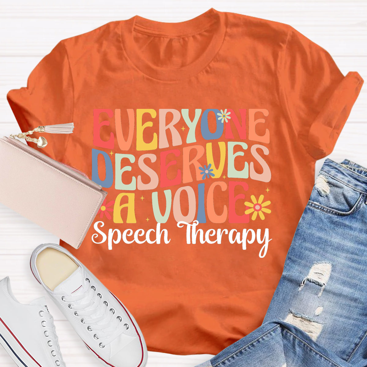 Everyone Deserves A Voice Speech Therapy T-Shirt