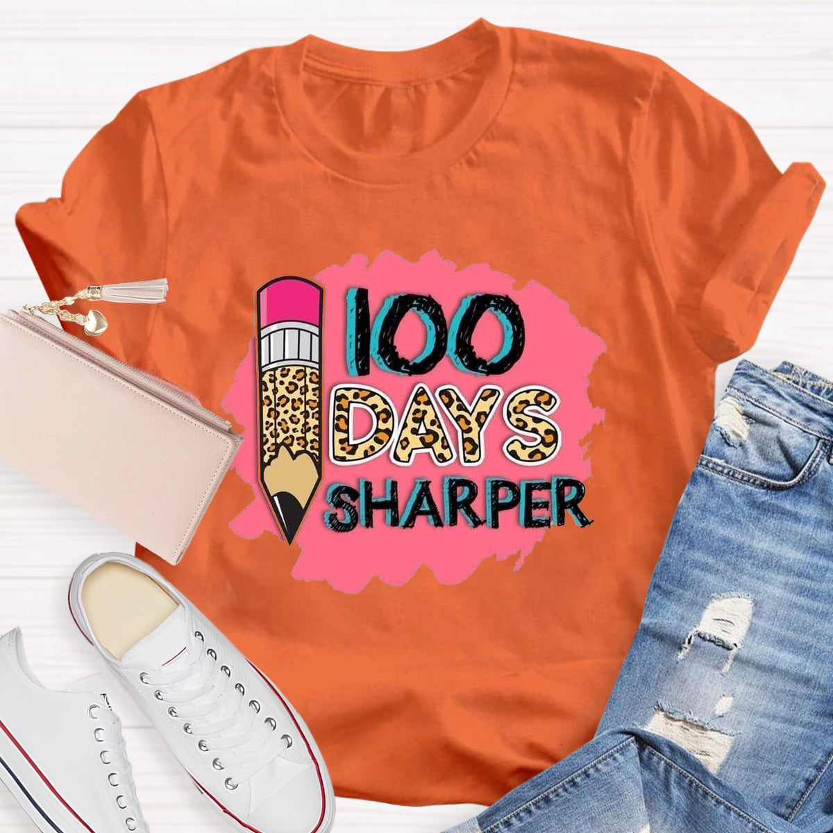 100 Days Sharper Teacher T-Shirt