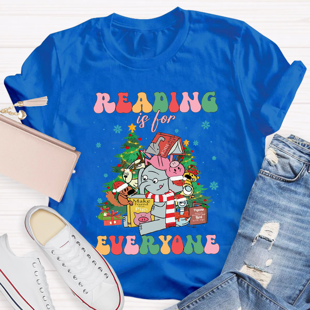 Reading Is For Everyone Teacher T-Shirt