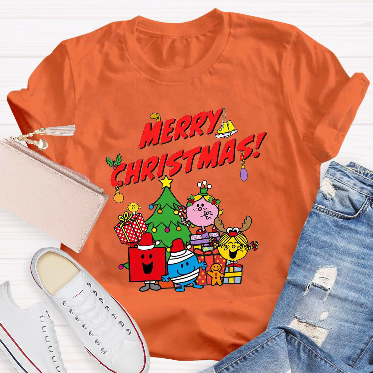 Merry Merry Little Miss Teacher T-Shirt