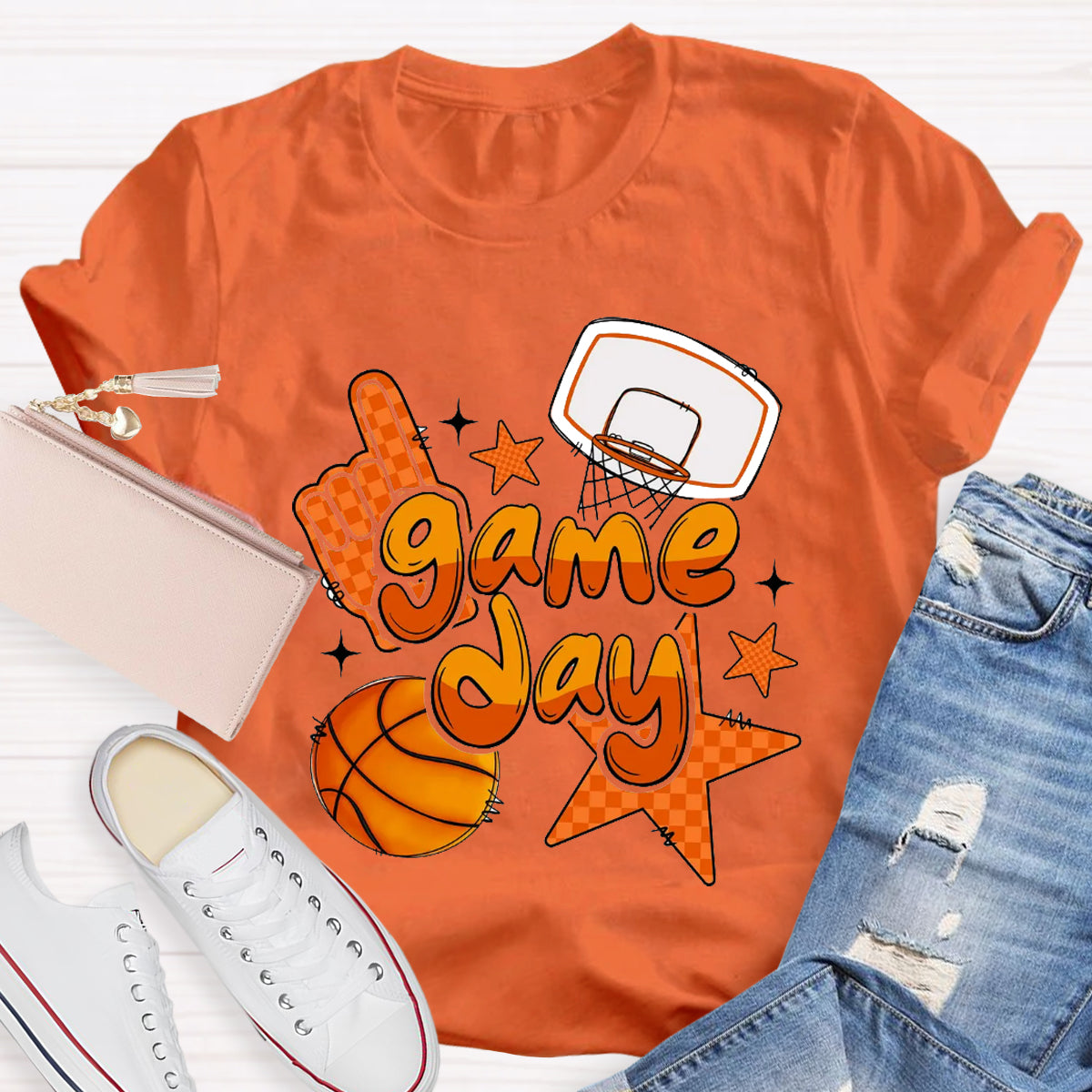 Basketball Game Day  T-Shirt