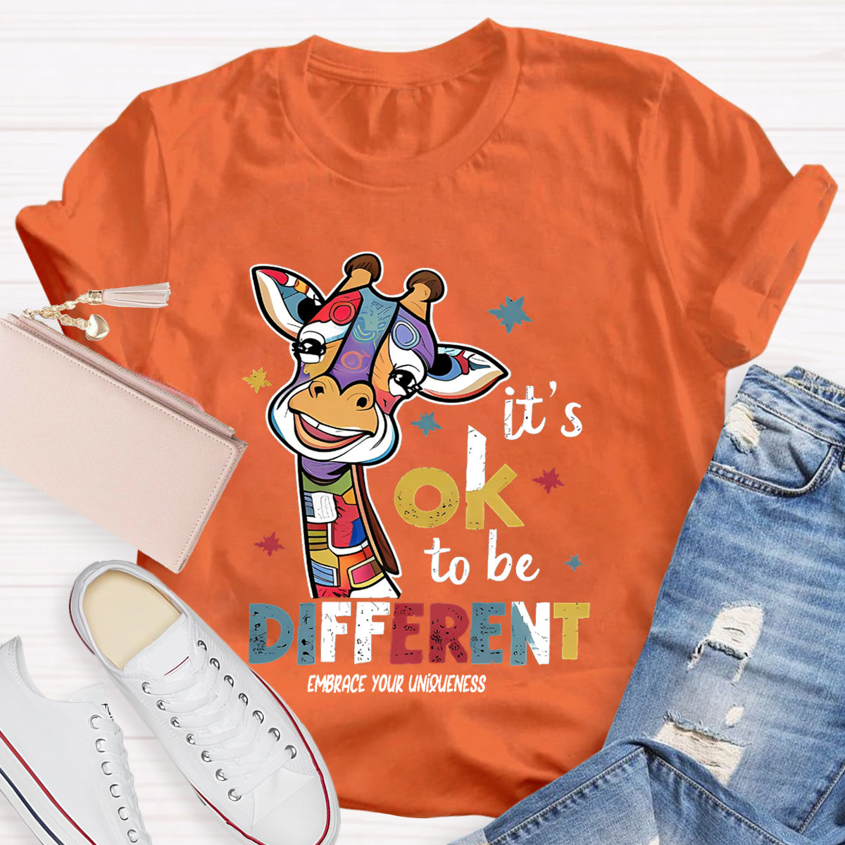 It's Ok To Be Different Embrace Your Uniqueness T-Shirt