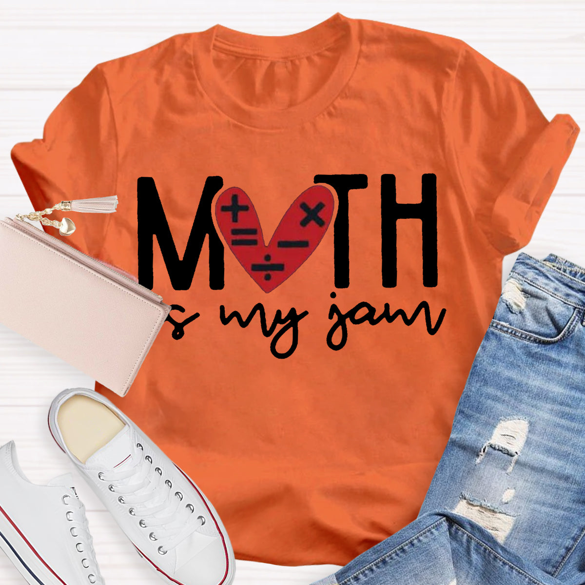 Math Is My Jam Math Teacher T-Shirt