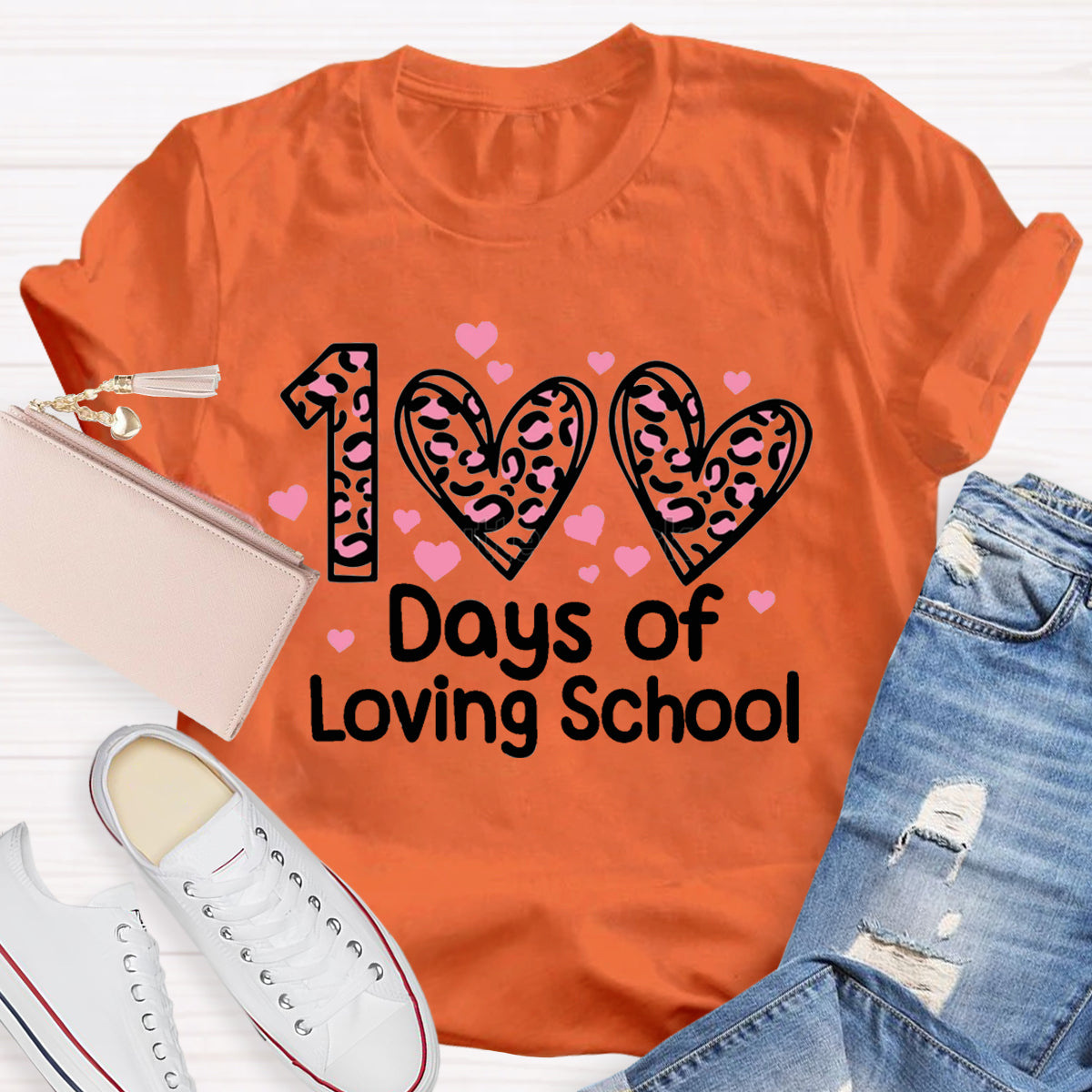 100 Days Of Loving School Teacher T-Shirt