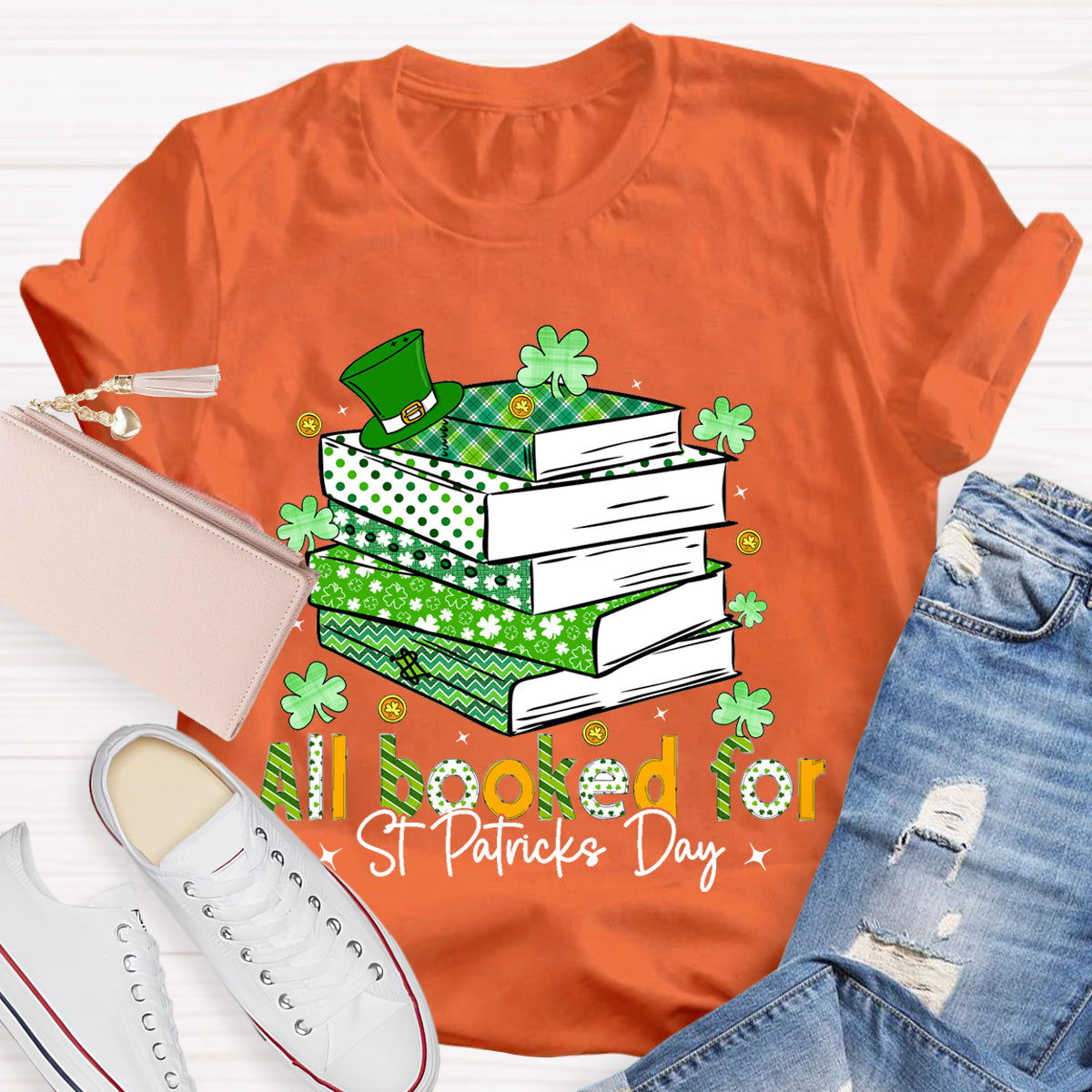 All Booked For St Patrick'S Day T-Shirt