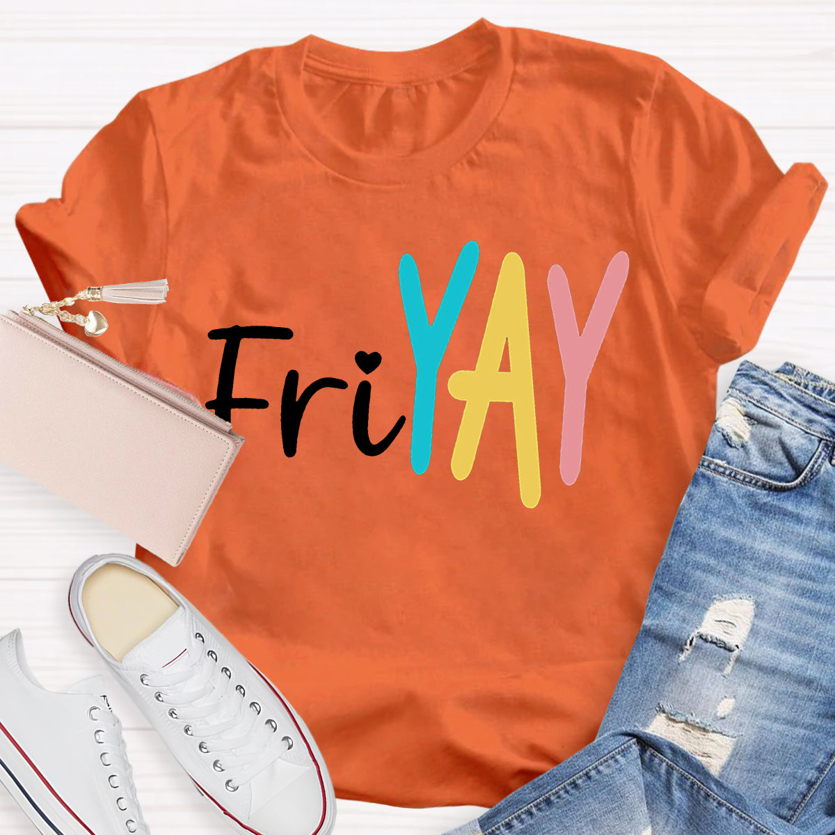 Yay Friyay Teacher T-Shirt