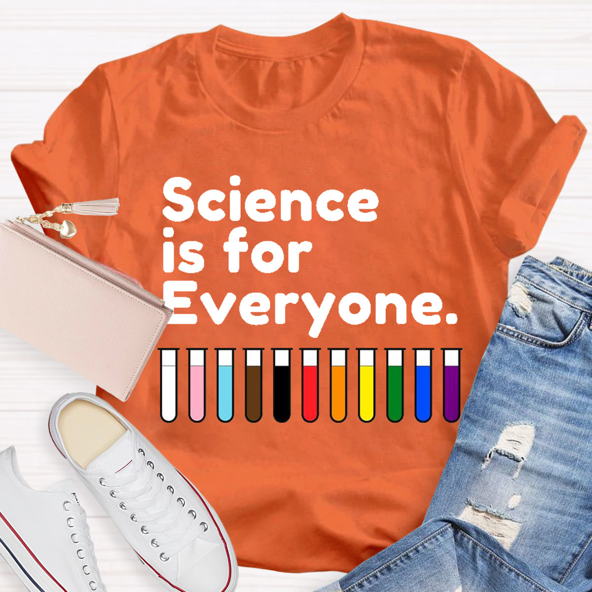 Science Is For Everyone Teacher T-Shirt