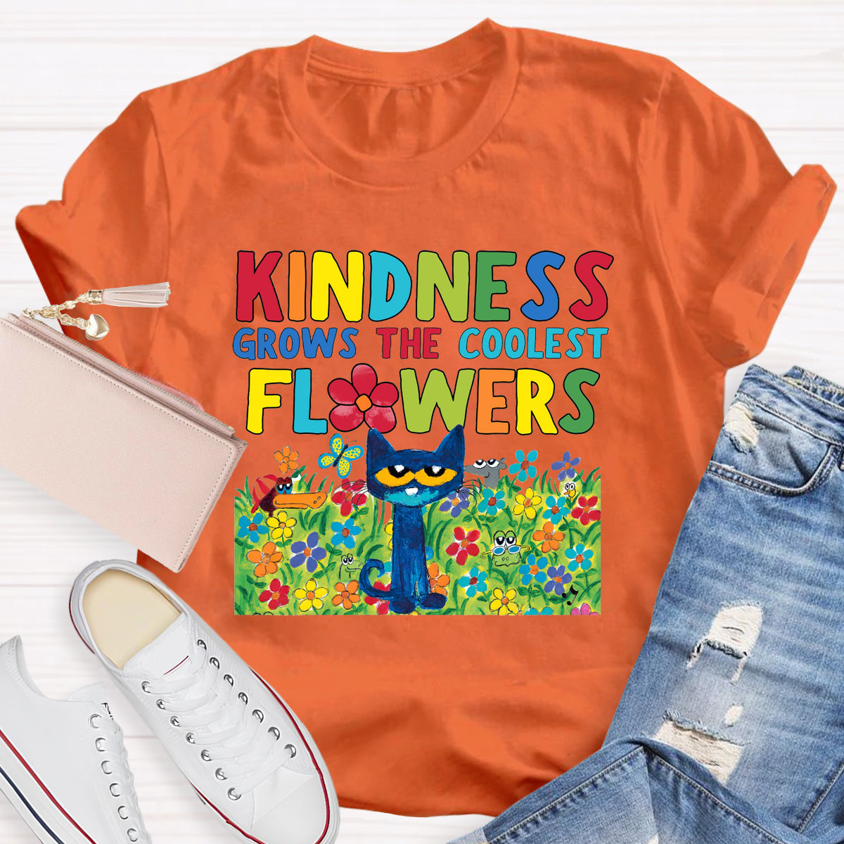 Kindness Grows The Coolest Flowers T-Shirt