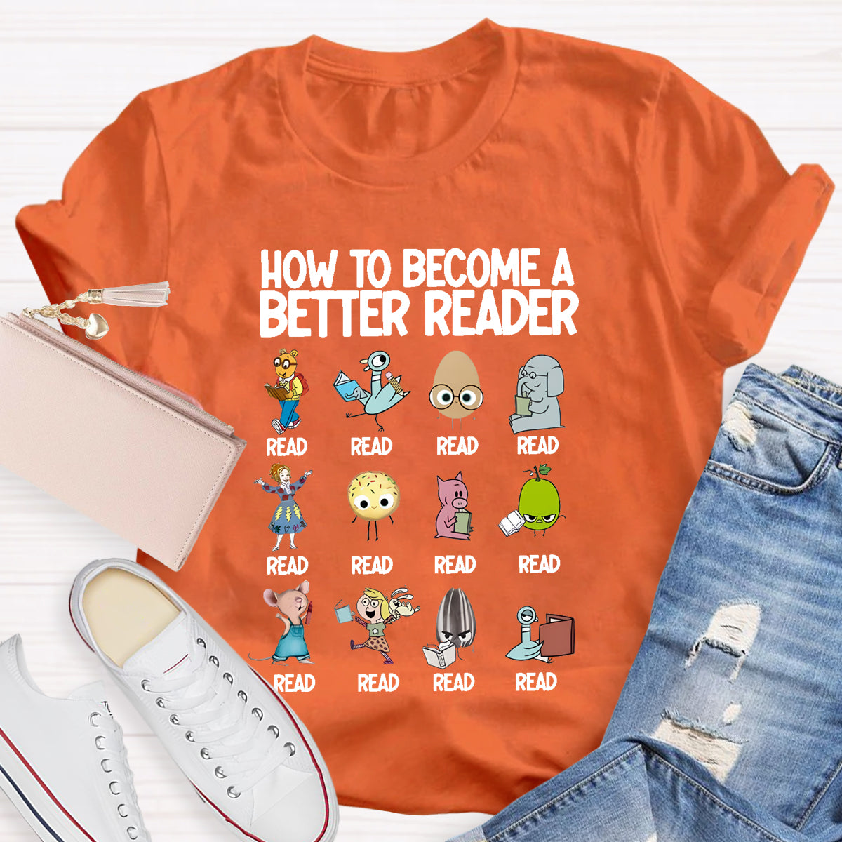 How To Become A Better Reader Teacher T-Shirt