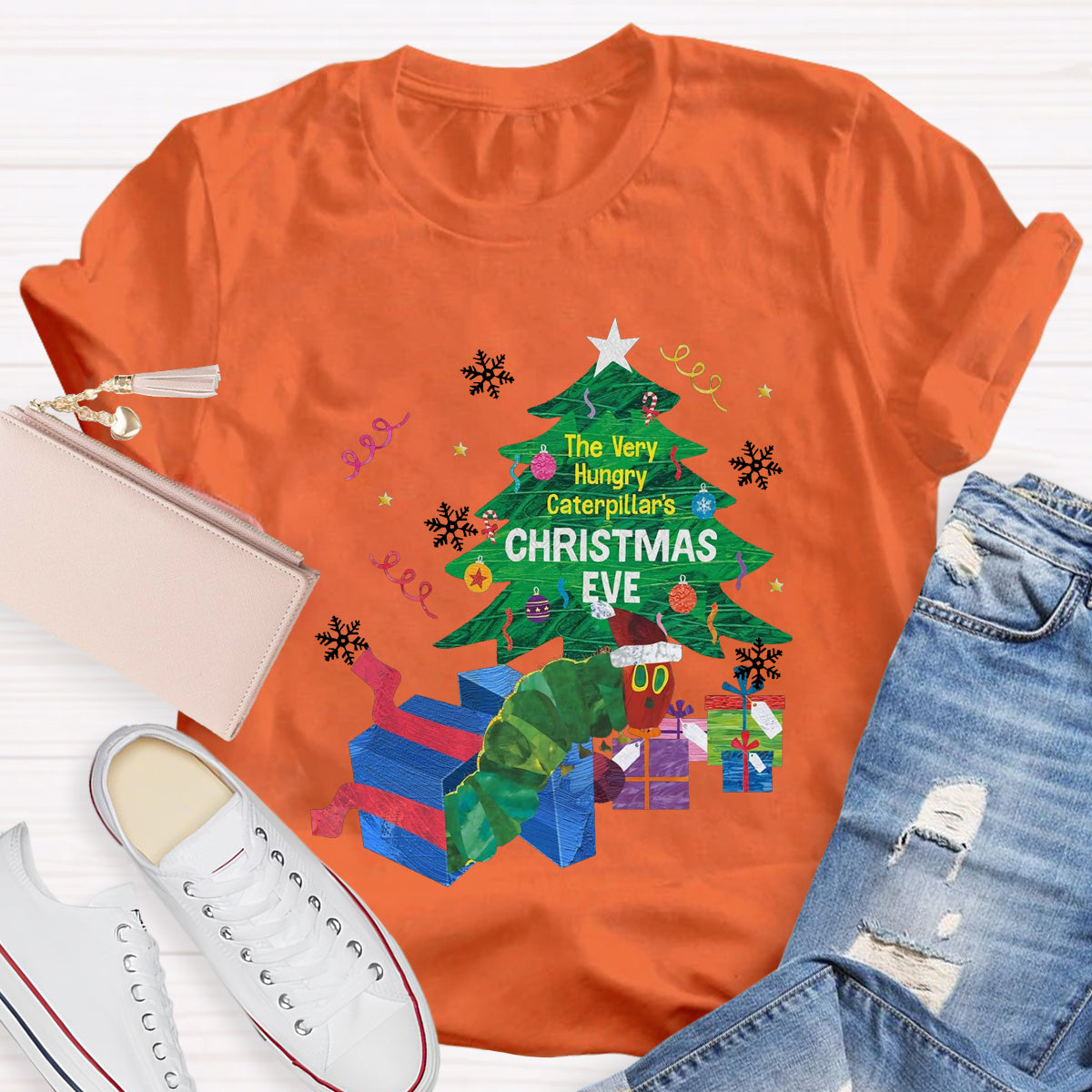 The Very Hungry Caterpillar's Christmas Eve T-Shirt