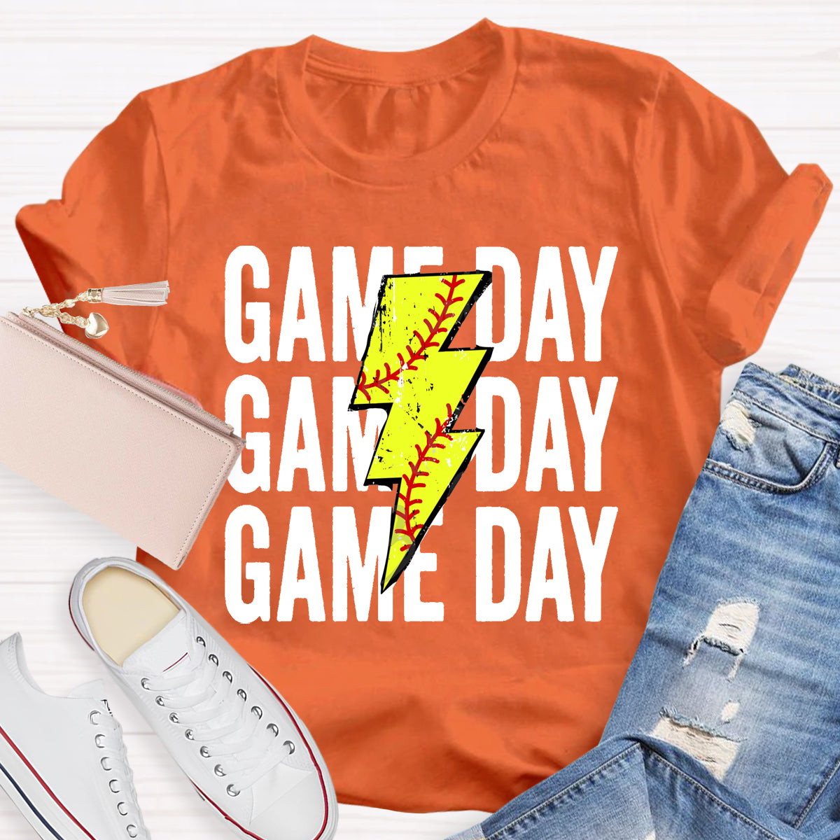 Game Day Lightning Bolt T-Shirt