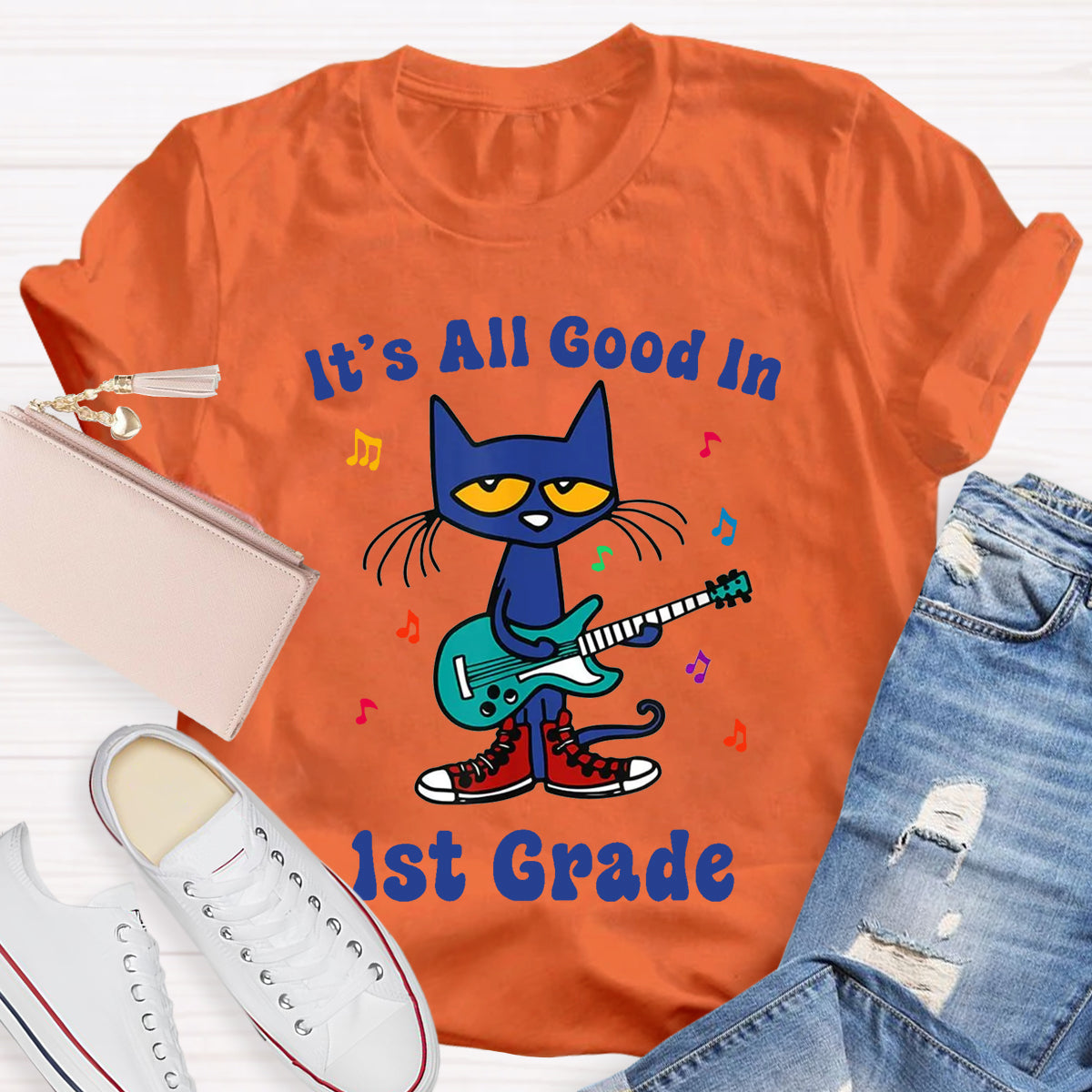 Personalized Grade It's All Good In School Grade T-Shirt