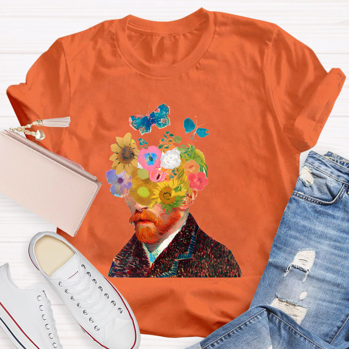 Minds Blooming Art Teacher T-Shirt