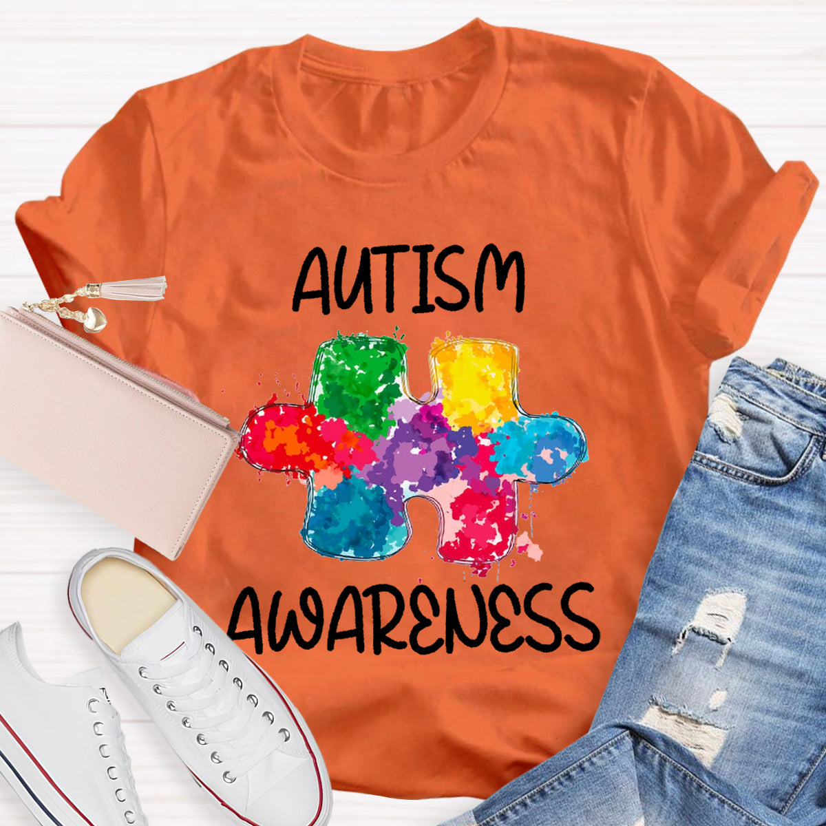 Autism Awareness Teacher T-Shirt