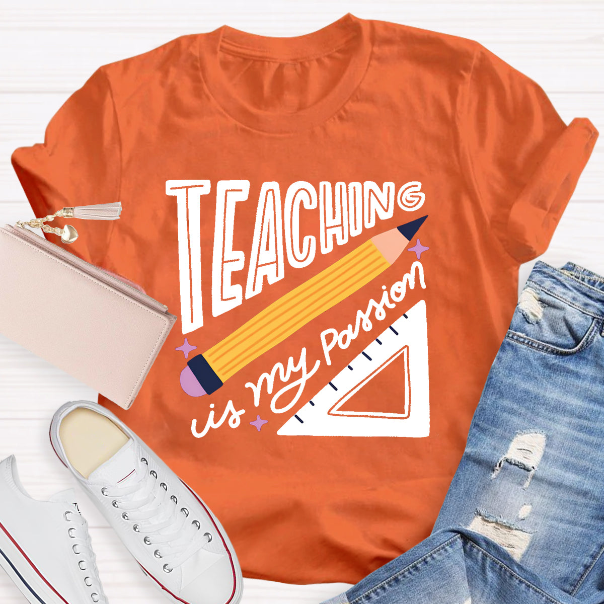 Teaching is My Passion Teacher T-Shirt