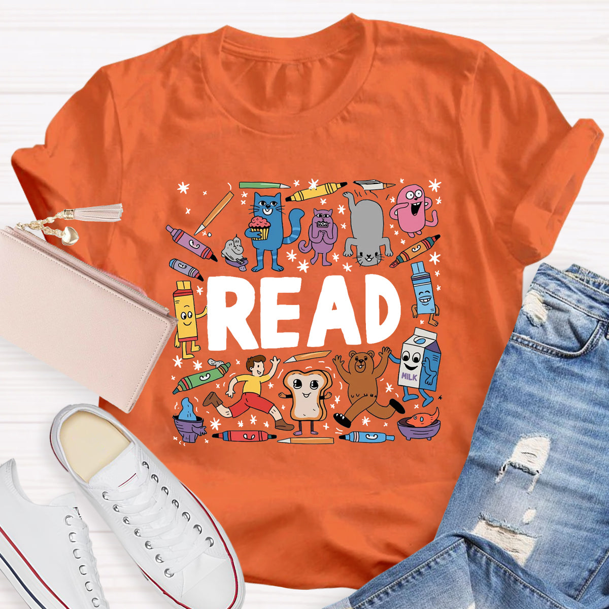 I Still Read Children's Books Teacher T-Shirt